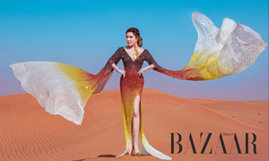 Michael Cinco and MM Milano Featuring Olivia Quido - Harper's Bazaar Fashion Edit
