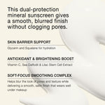 Olivia Quido Skincare Broad Spectrum Sunscreen SPF 50 Helps With