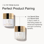 Olivia Quido Skincare Secret Gold Overnight Mask Product Pairing With Secret Glow