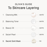 Olivia Quido Skincare Secret Gold Overnight Mask Guide To Skincare Layering