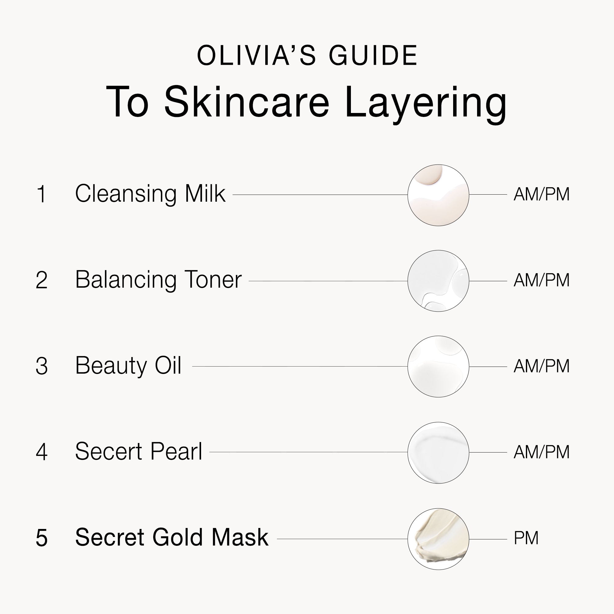 Olivia Quido Skincare Secret Gold Overnight Mask Guide To Skincare Layering
