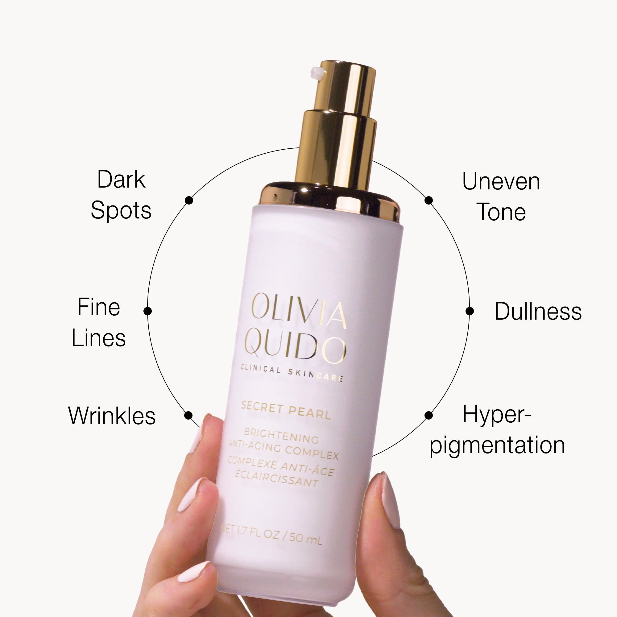 Olivia Quido Skincare Secret Pearl Brightening Anti-Aging Complex Benefits
