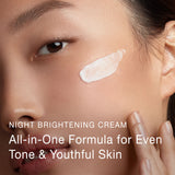 Olivia Quido Skincare Secret Radiance Night Brightening Cream, All-in-One Formula for Even Tone & Youthful Skin